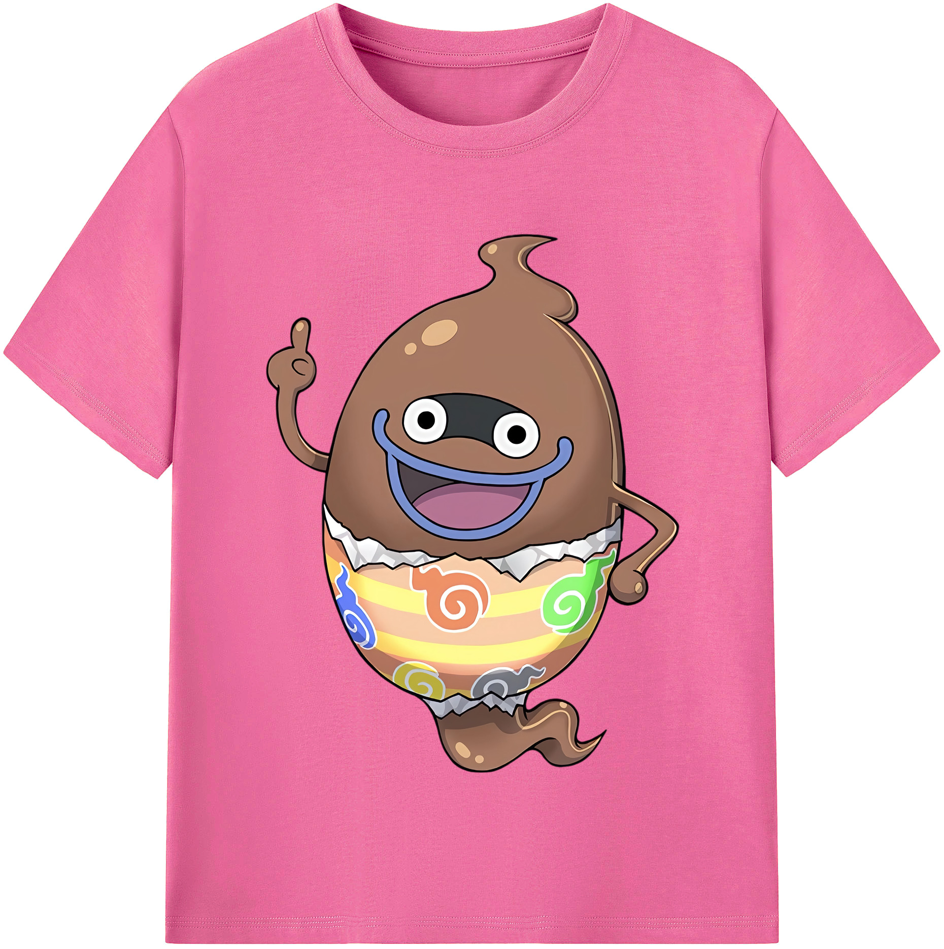 （画像用） 妖怪ウォッチ Yo-kai Watch レディースカジュアルプリントTシャツ（綿100％）